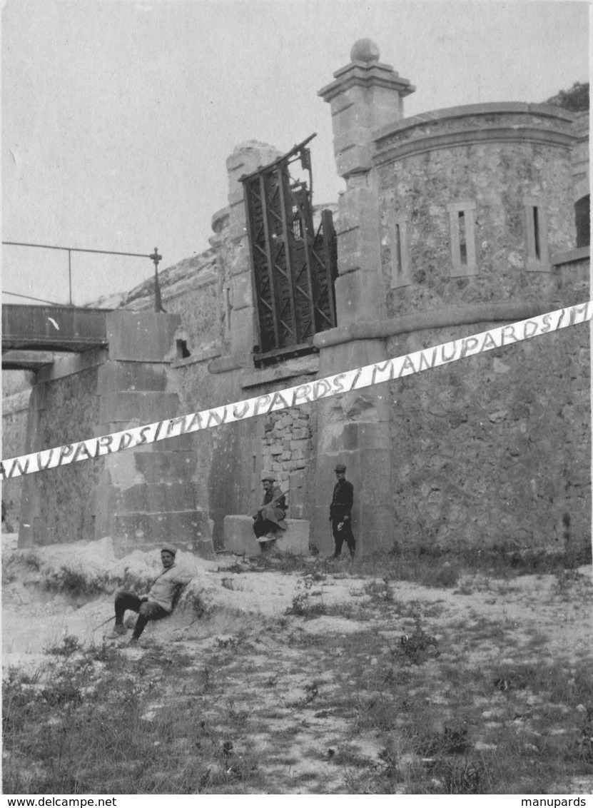 51 PUISIEULX / FORT DE LA POMPELLE / CARTE PHOTO / 1915 / MILITAIRES / SOLDATS / POILUS - Other & Unclassified