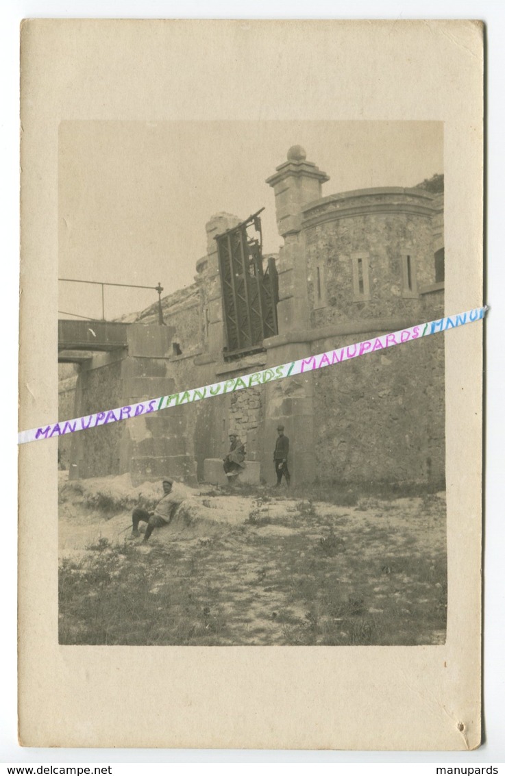 51 PUISIEULX / FORT DE LA POMPELLE / CARTE PHOTO / 1915 / MILITAIRES / SOLDATS / POILUS - Autres & Non Classés