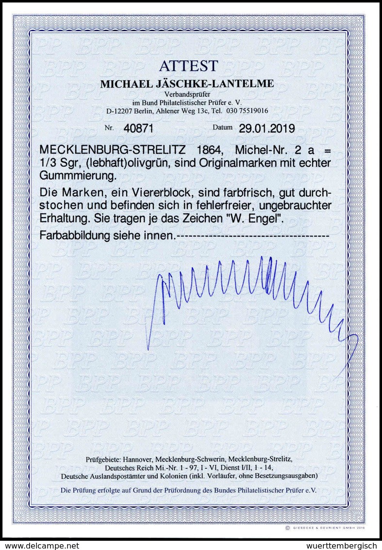* Altdeutschland Mecklenburg Strelitz - Autres & Non Classés