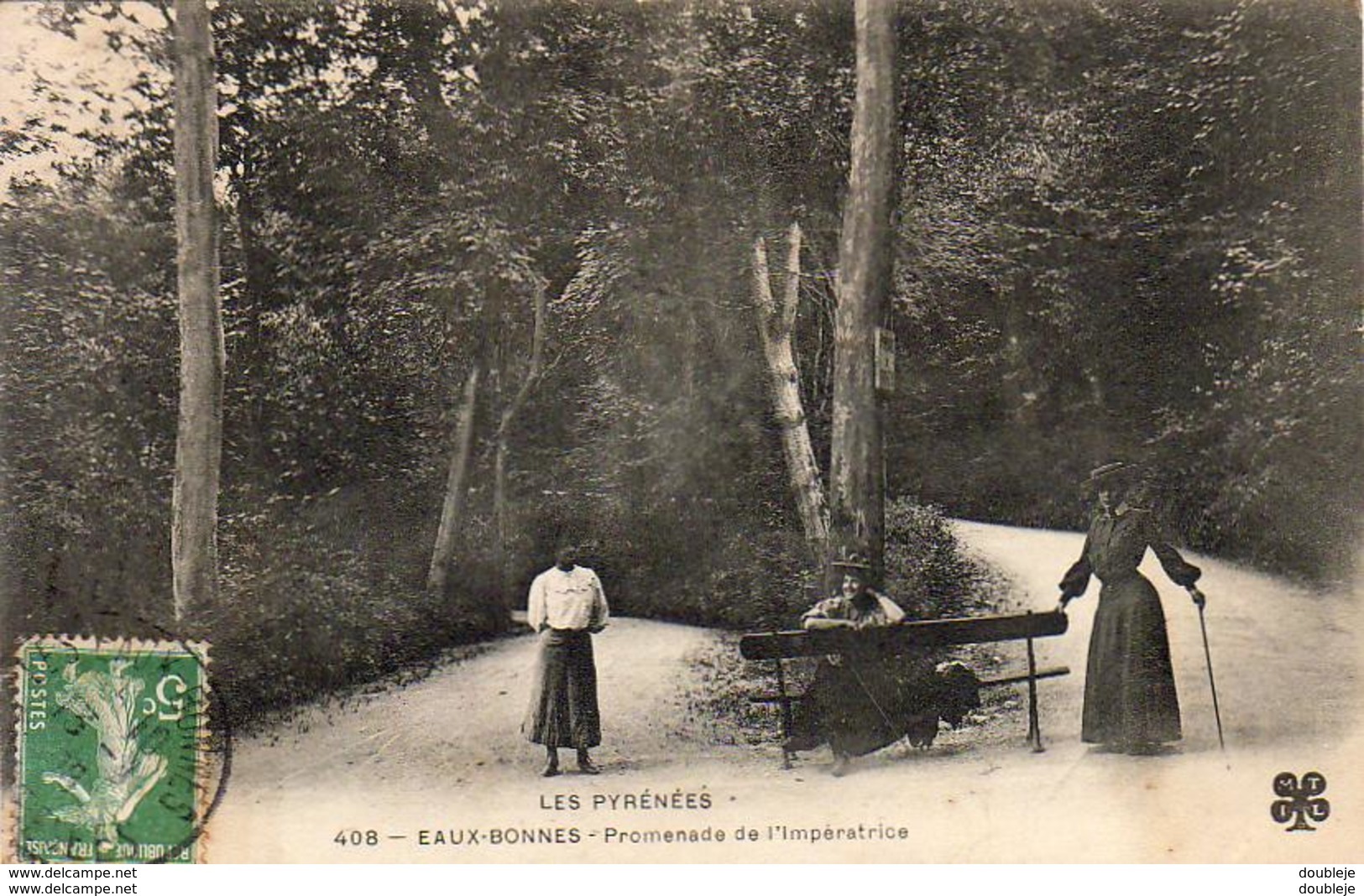 D64  LES EAUX BONNES  Promenade De L'Imp?ratrice  ..... - Eaux Bonnes