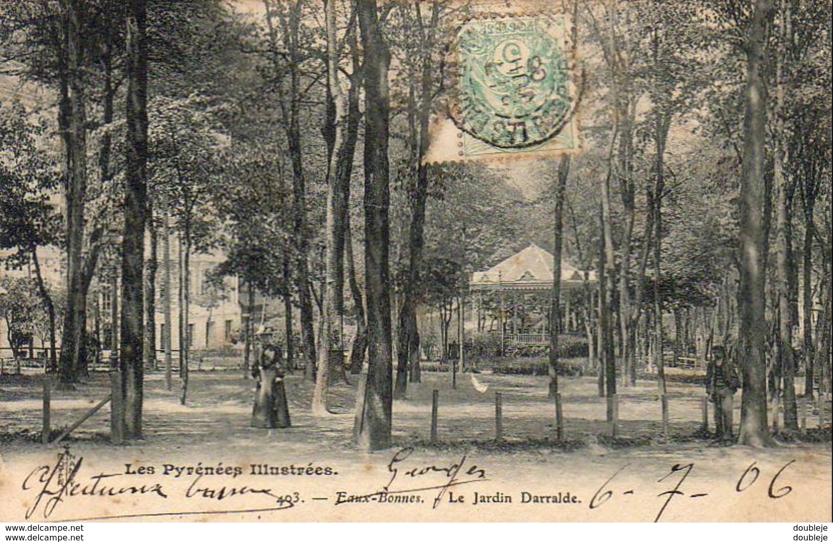 D64  LES EAUX BONNES  Le Jardin Darralde  ..... - Eaux Bonnes