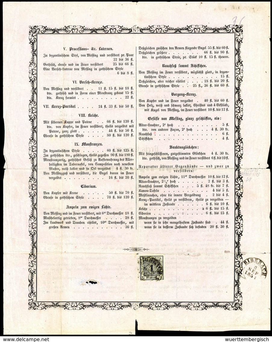 Beleg Altdeutschland Württemberg - Andere & Zonder Classificatie