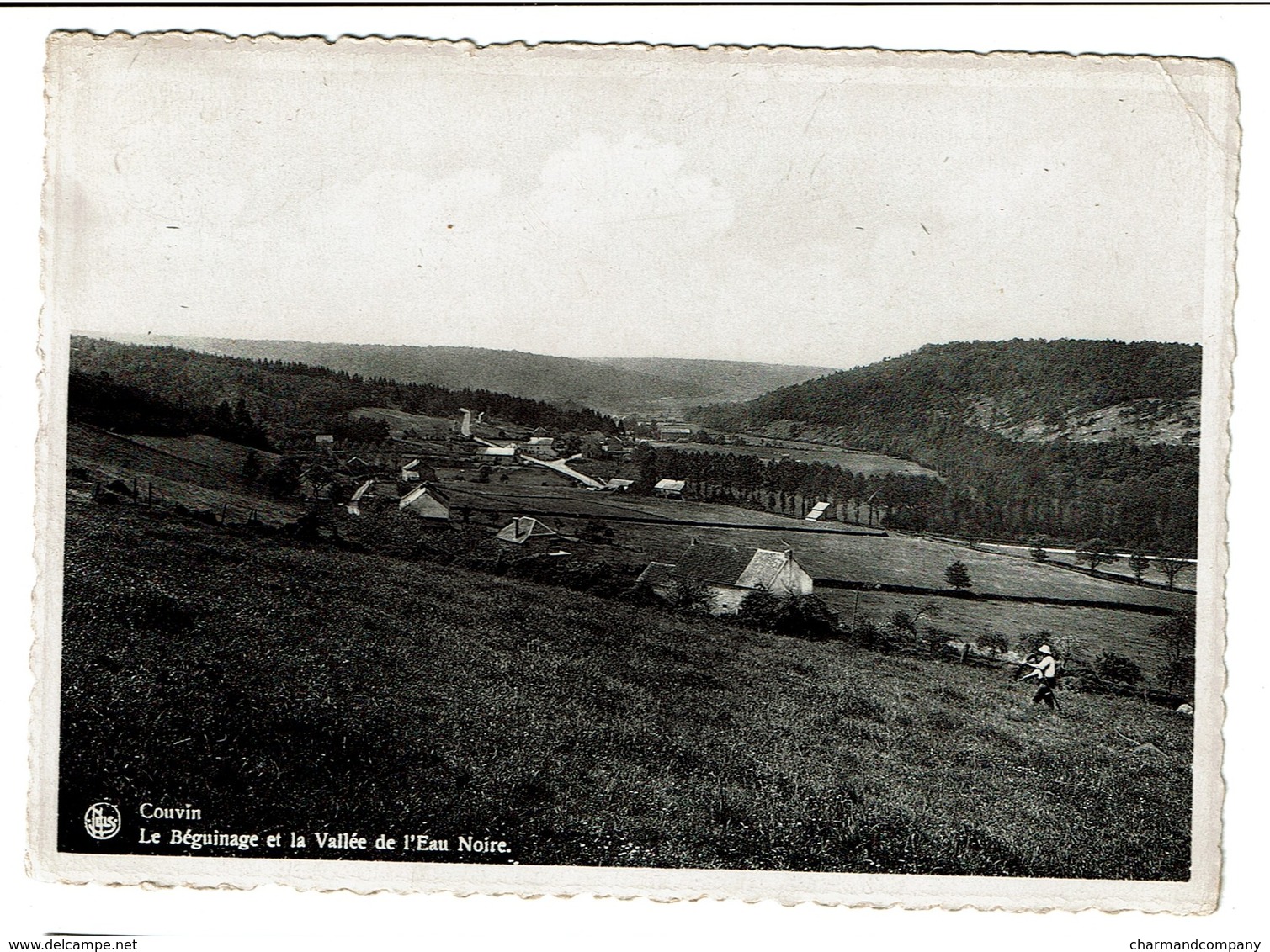 Couvin Le Béguinage Et La Vallée De L'Eau Noire - Circulée - Edit. Synd. D'initiative - 2 Scans - Couvin