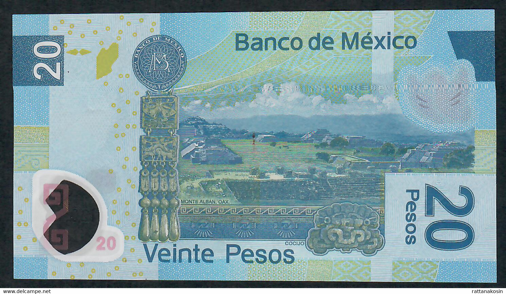 MEXICO P122h 20 PESOS 3.5.2010  #L    VF Folds NO P.h. ! - Mexique