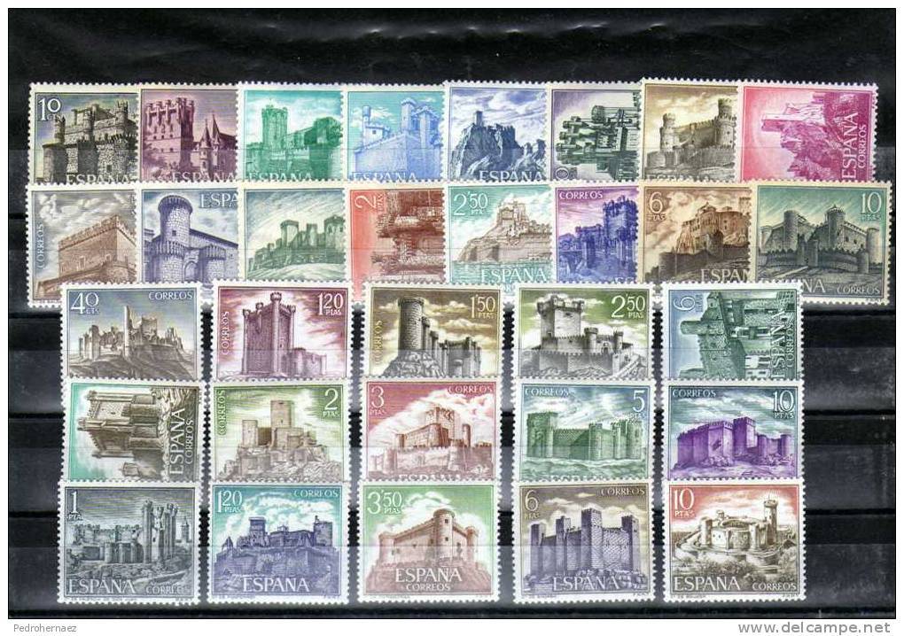 ESPAÑA-Series De Castillos Completas -Nuevos Sin Señal De Charnela (según Foto) - Collections