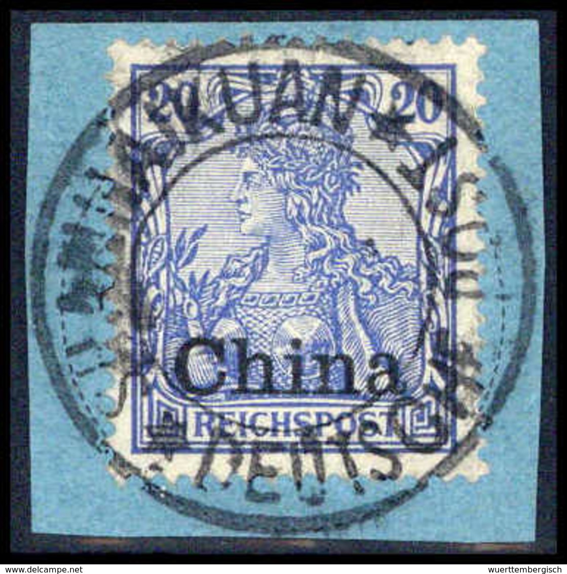 Briefst. Deutsche Auslandspost China - Autres & Non Classés