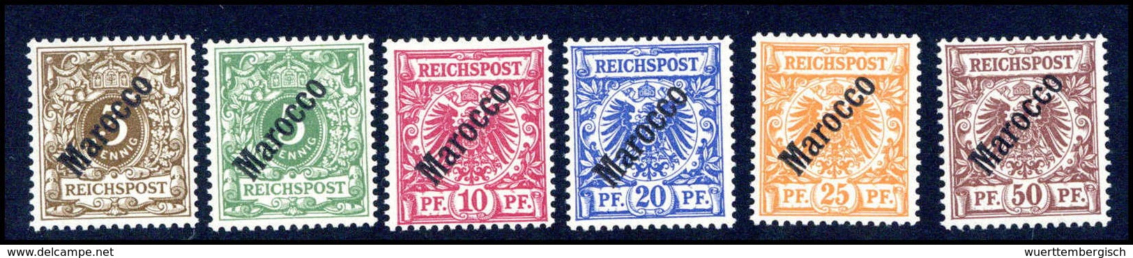 ** Deutsche Auslandspost Marokko - Andere & Zonder Classificatie