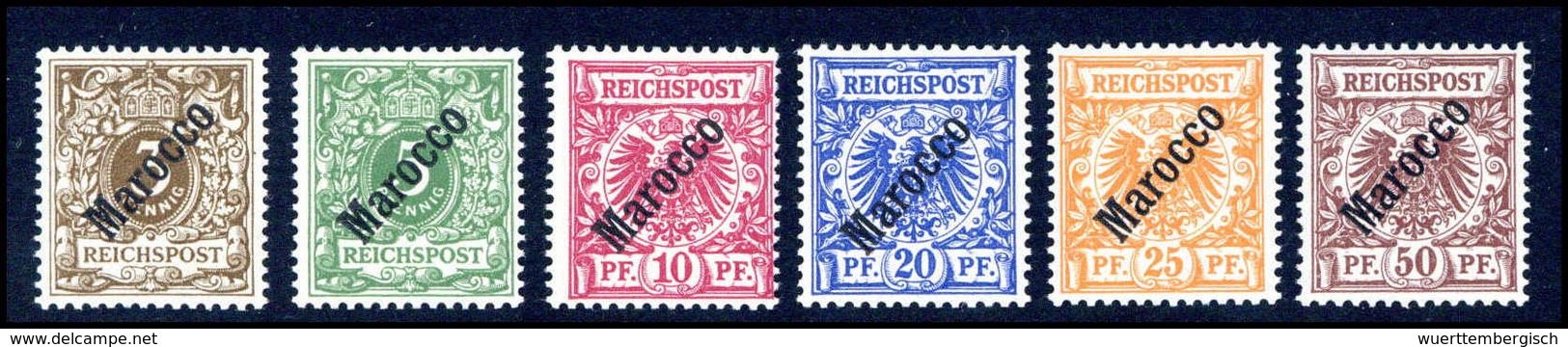 ** Deutsche Auslandspost Marokko - Andere & Zonder Classificatie