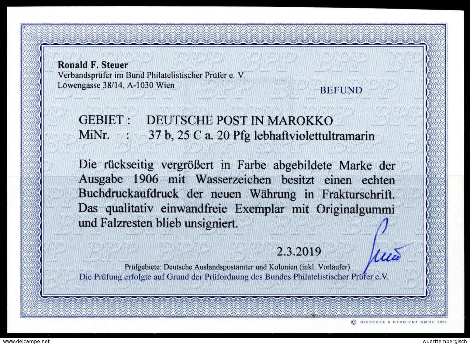 * Deutsche Auslandspost Marokko - Sonstige & Ohne Zuordnung
