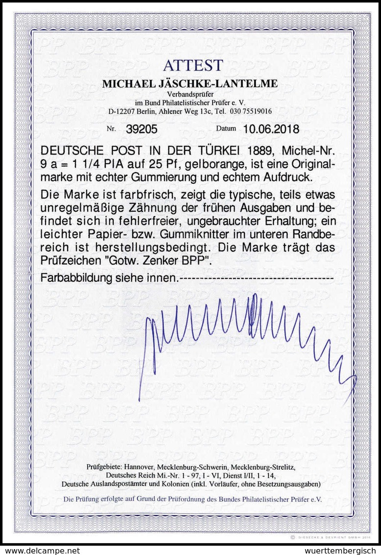 * Deutsche Auslandspost Türkei - Andere & Zonder Classificatie