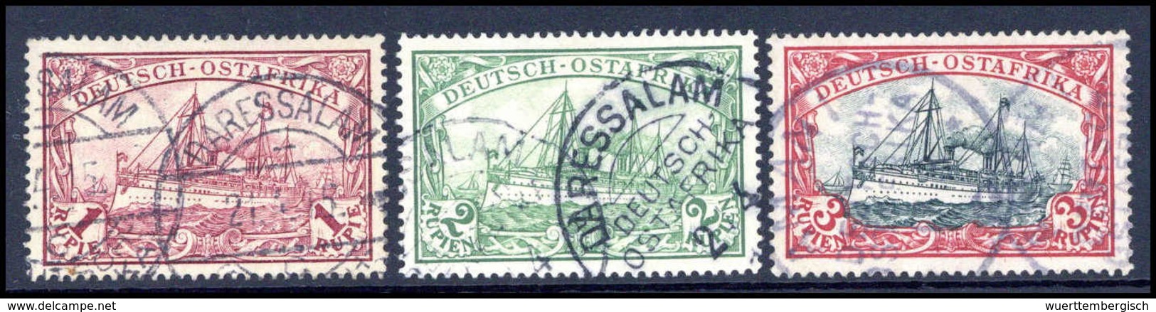 Gest. Deutsche Kolonien Ostafrika - Sonstige & Ohne Zuordnung
