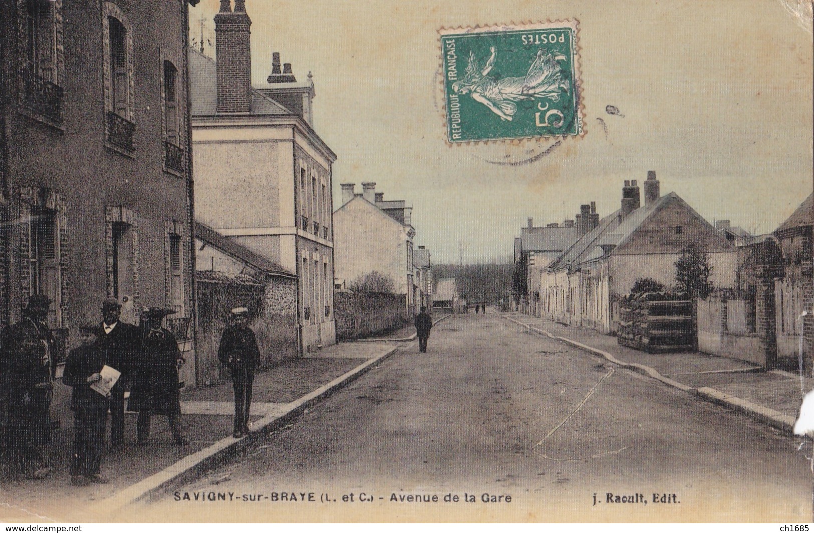 SAVIGNY-sur-BRAYE  (41)  Avenue De La Gare - Otros & Sin Clasificación