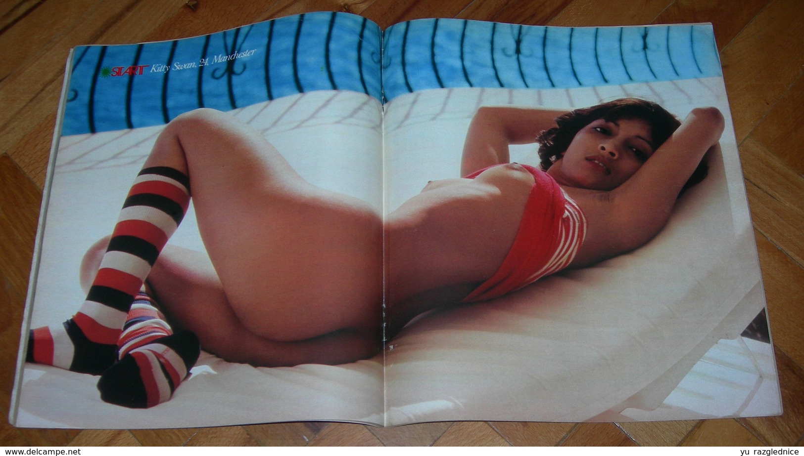 Kitty Swan Model From Manchester - START Yugoslavian From April 1977 ULTRA RARE - Magazines