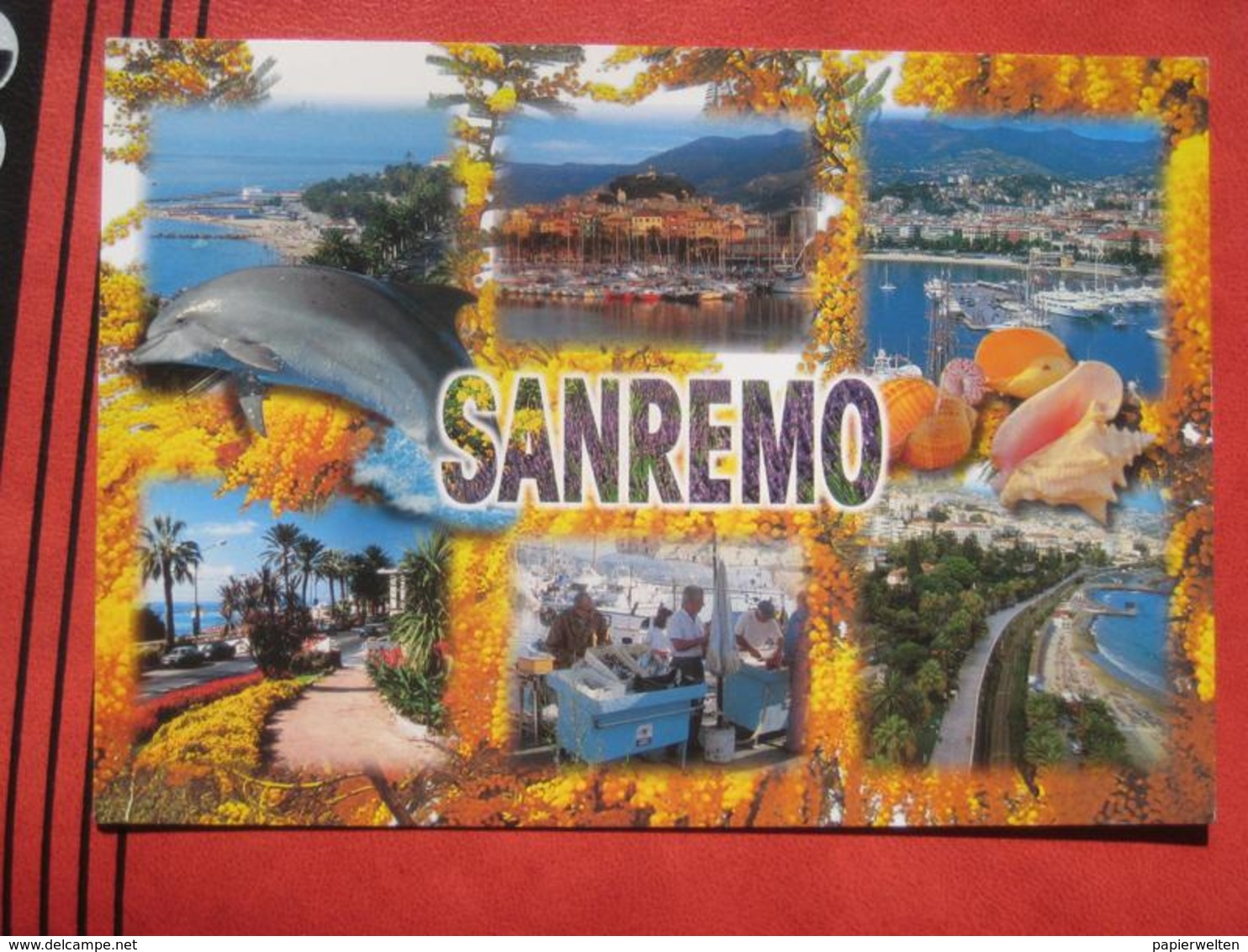 Sanremo (Imperia) - Mehrbildkarte / Falsches Stempeldatum!! - San Remo