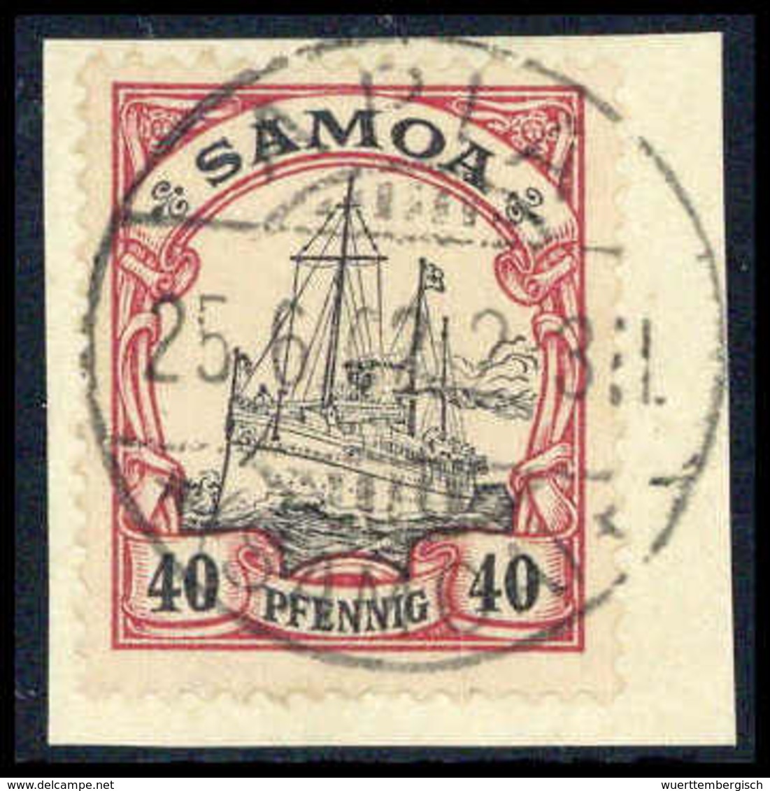 Briefst. Deutsche Kolonien Samoa - Autres & Non Classés