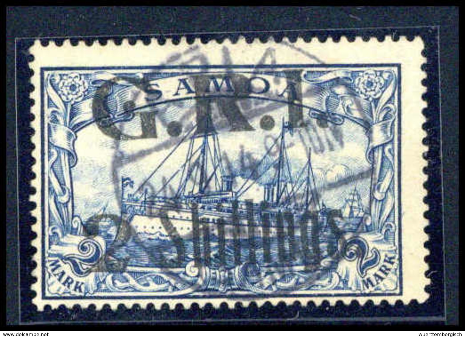 Gest. Deutsche Kolonien Samoa Brit. Besetzung - Andere & Zonder Classificatie