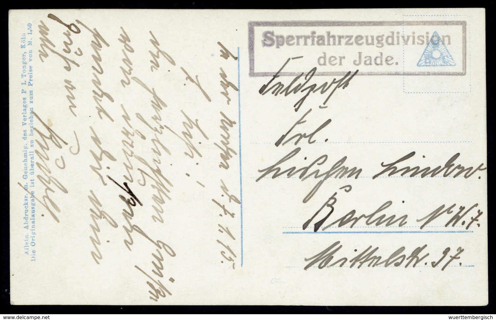 Beleg Deutsche Marine Schiffspost 1895-1939 - Sonstige & Ohne Zuordnung