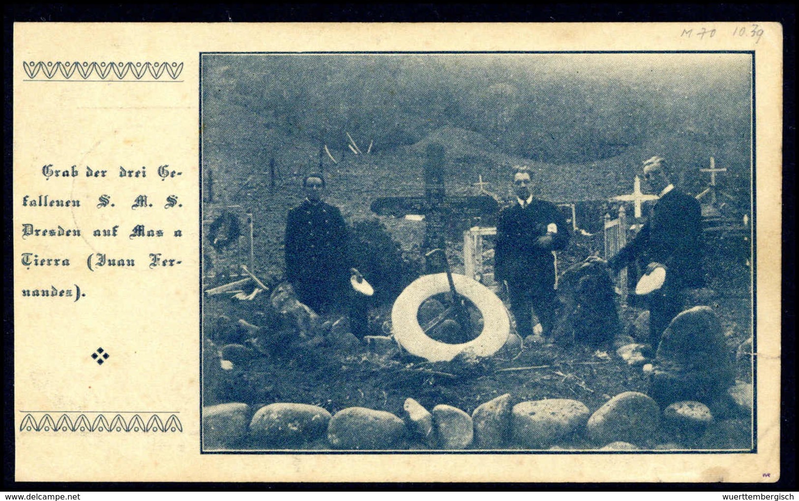 Beleg Deutsche Marine Schiffspost Interniertenpost 1914-1919 - Sonstige & Ohne Zuordnung