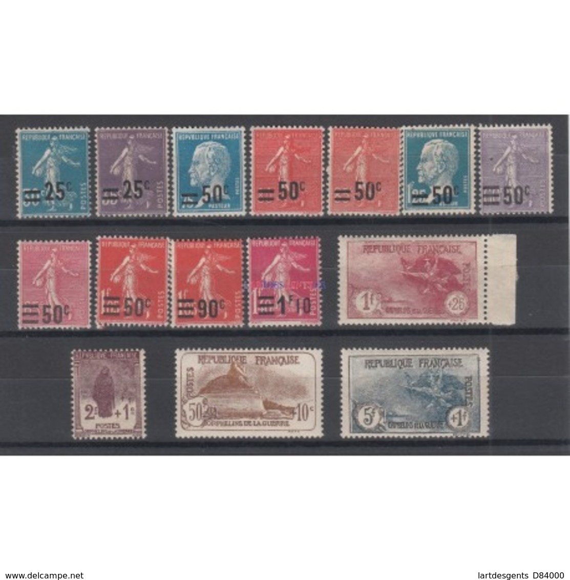 TIMBRES ANNEE COMPLETE 1926 NEUF N°231 Et 232 Signés Côte 626 Euros - Neufs