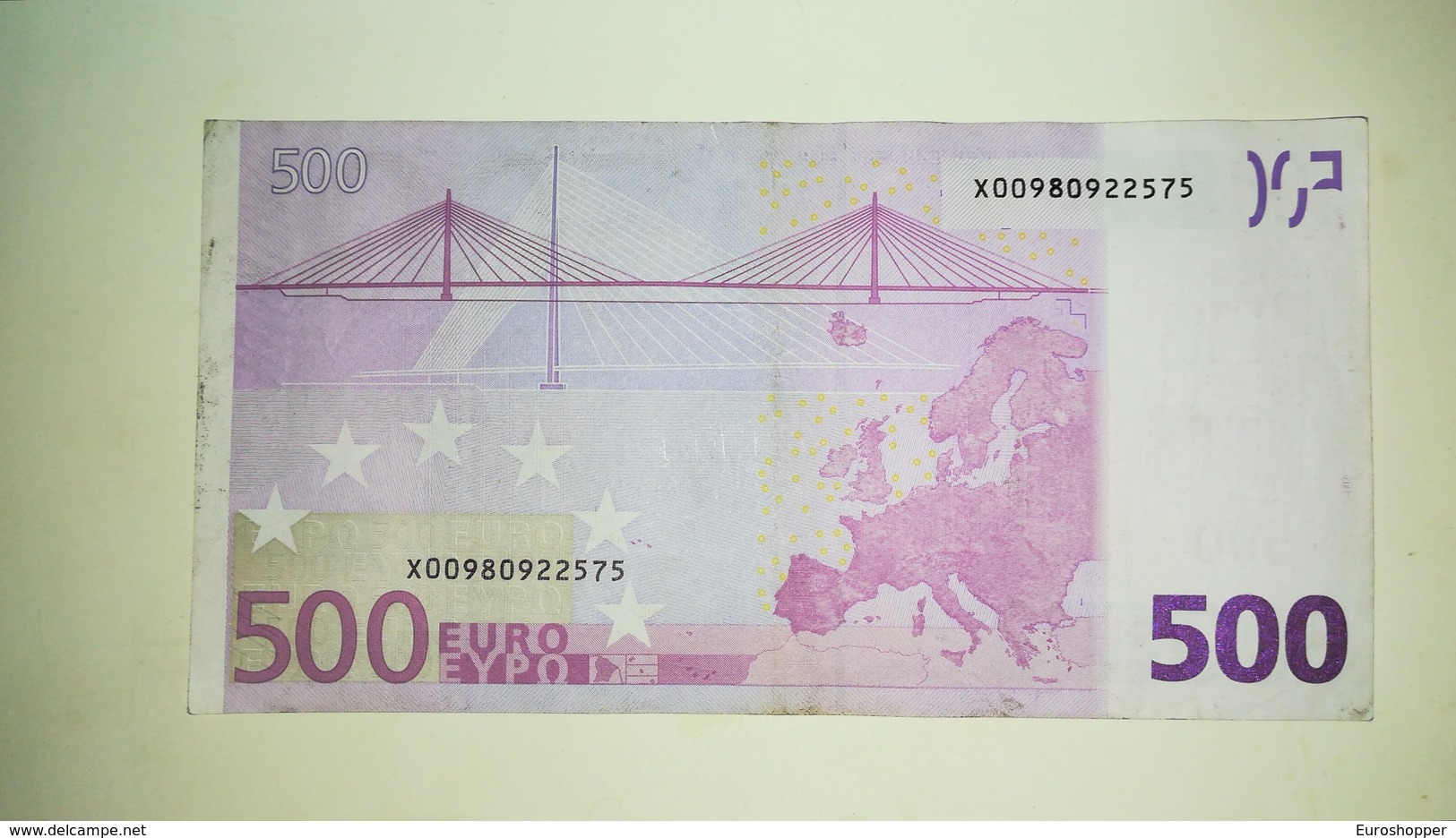 EURO-GERMANY 500 EURO (X) R001 Sign DUISENBERG - 500 Euro