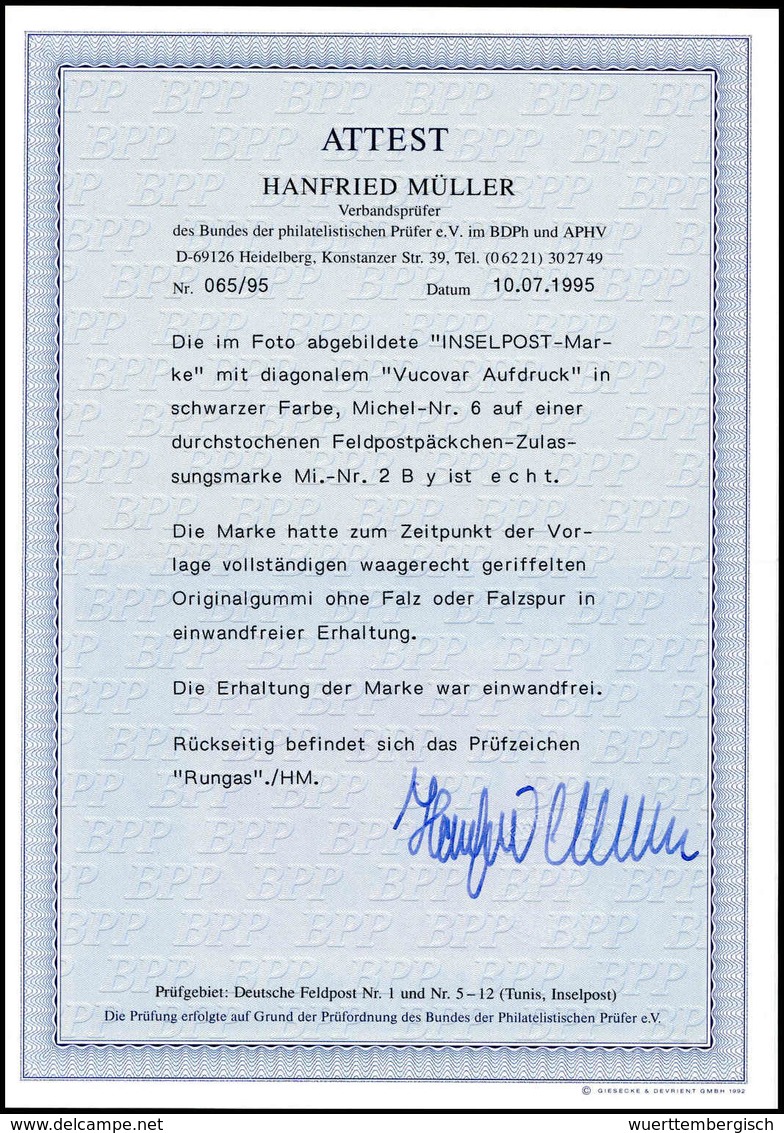 ** Deutsche Besetzung II. WK, Feldpostmarken - Andere & Zonder Classificatie