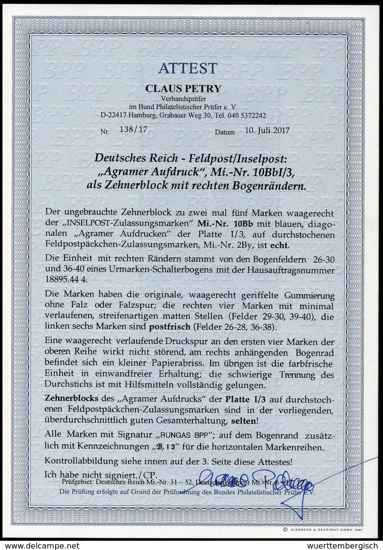 ** Deutsche Besetzung II. WK, Feldpostmarken - Andere & Zonder Classificatie