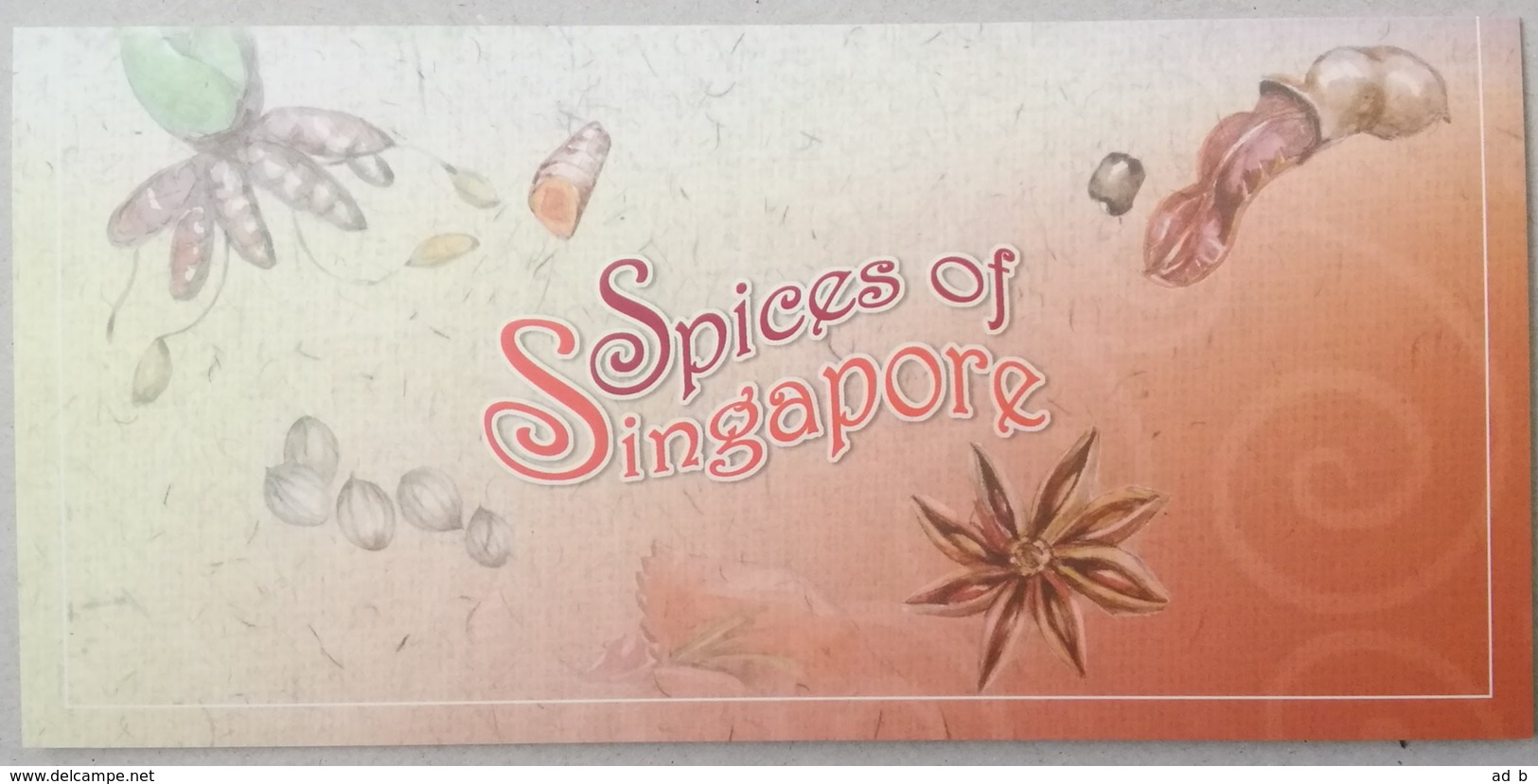 2011 Singapore. Spices Of Singapore. Presentation Pack. MNH - Piante Medicinali