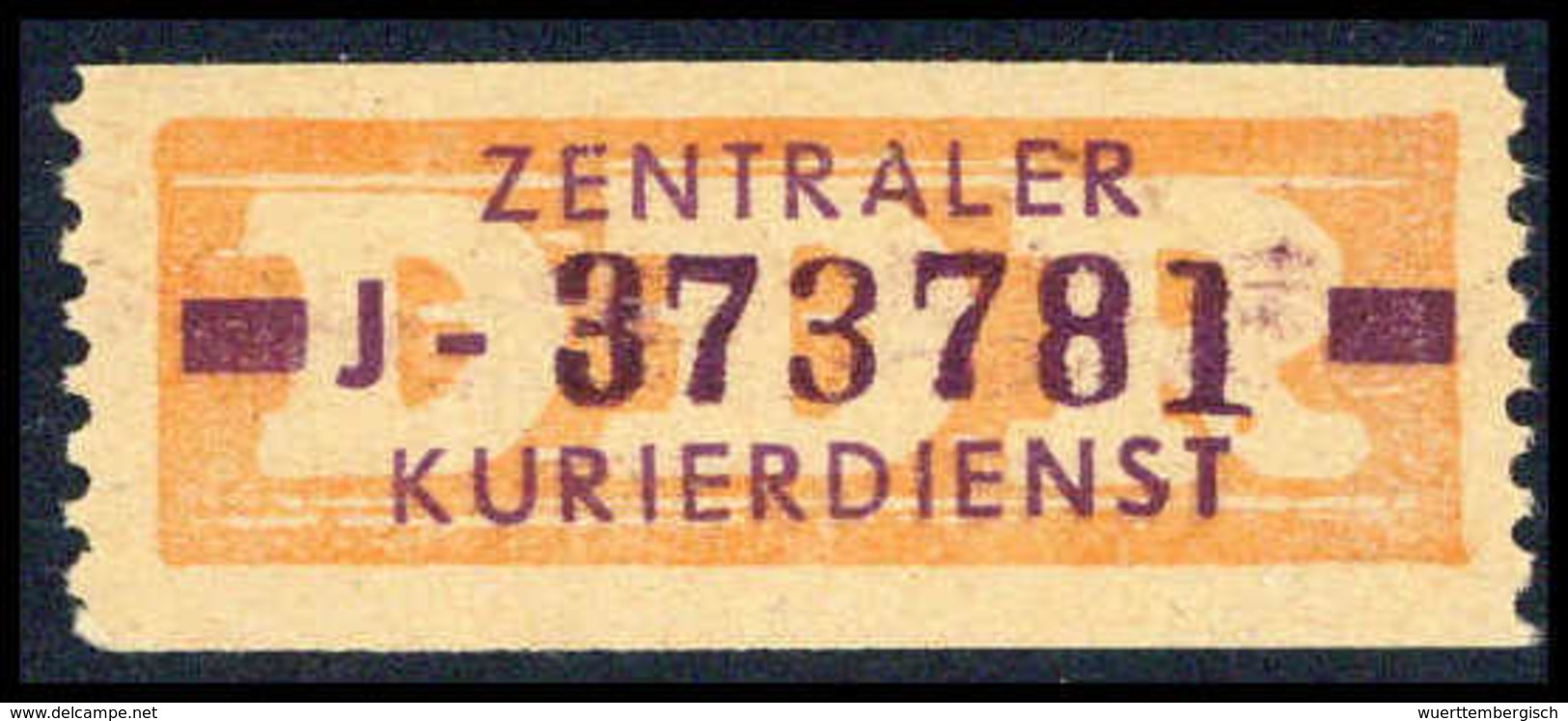 ** DDR Verwaltungspost B Zentraler Kurierdienst - Autres & Non Classés