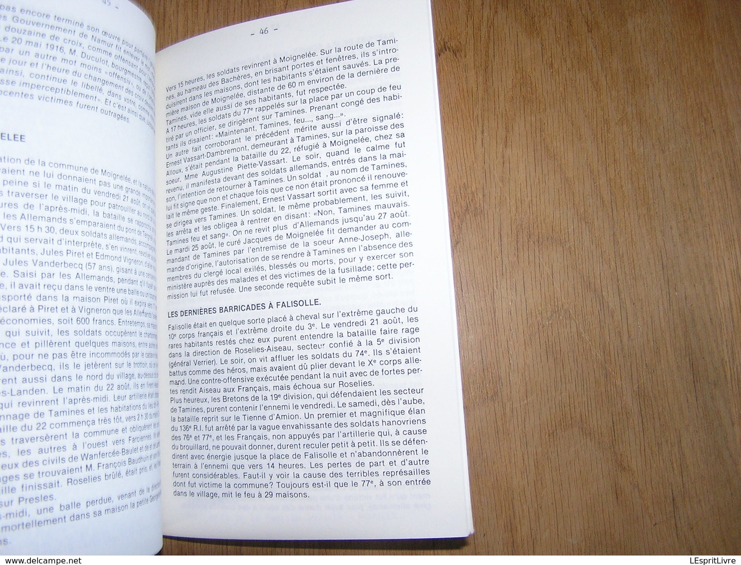 LES MEMOIRES DE LA BASSE SAMBRE N° 2 Régionalisme Velaine Bataille de la Sambre Guerre 14 18 Auvelais Tamines Falisolle
