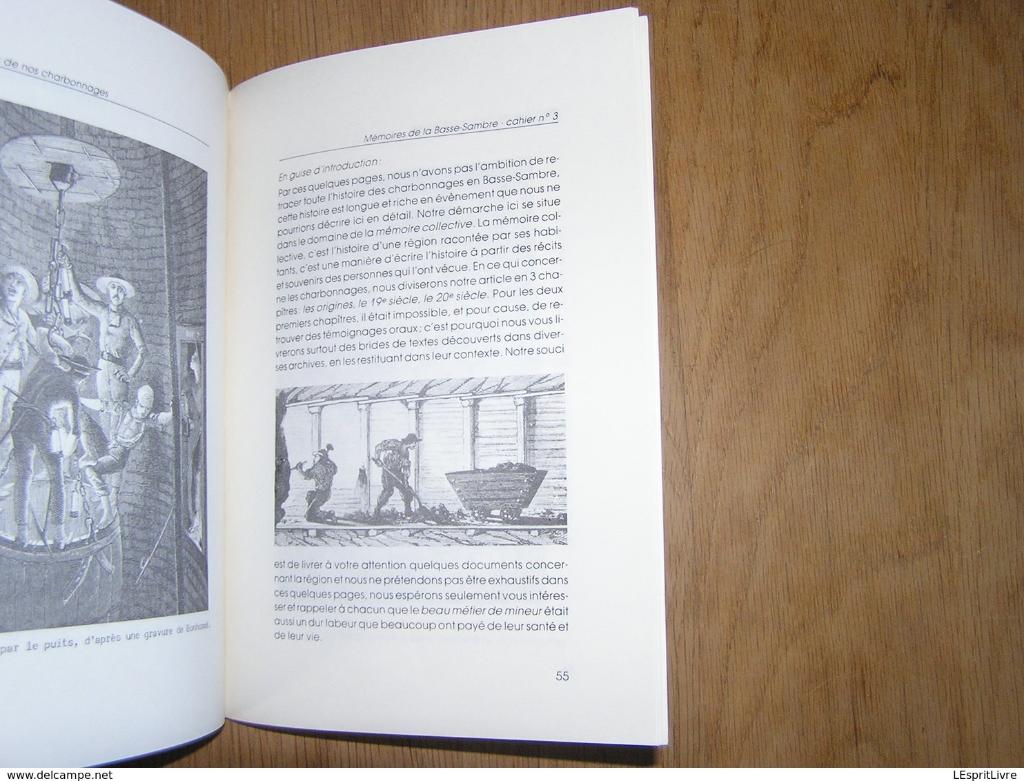 LES MEMOIRES DE LA BASSE SAMBRE N° 3 Régionalisme Charbonnages Mine Houille Auvelais Tamines Arsimont Menhir Velaine