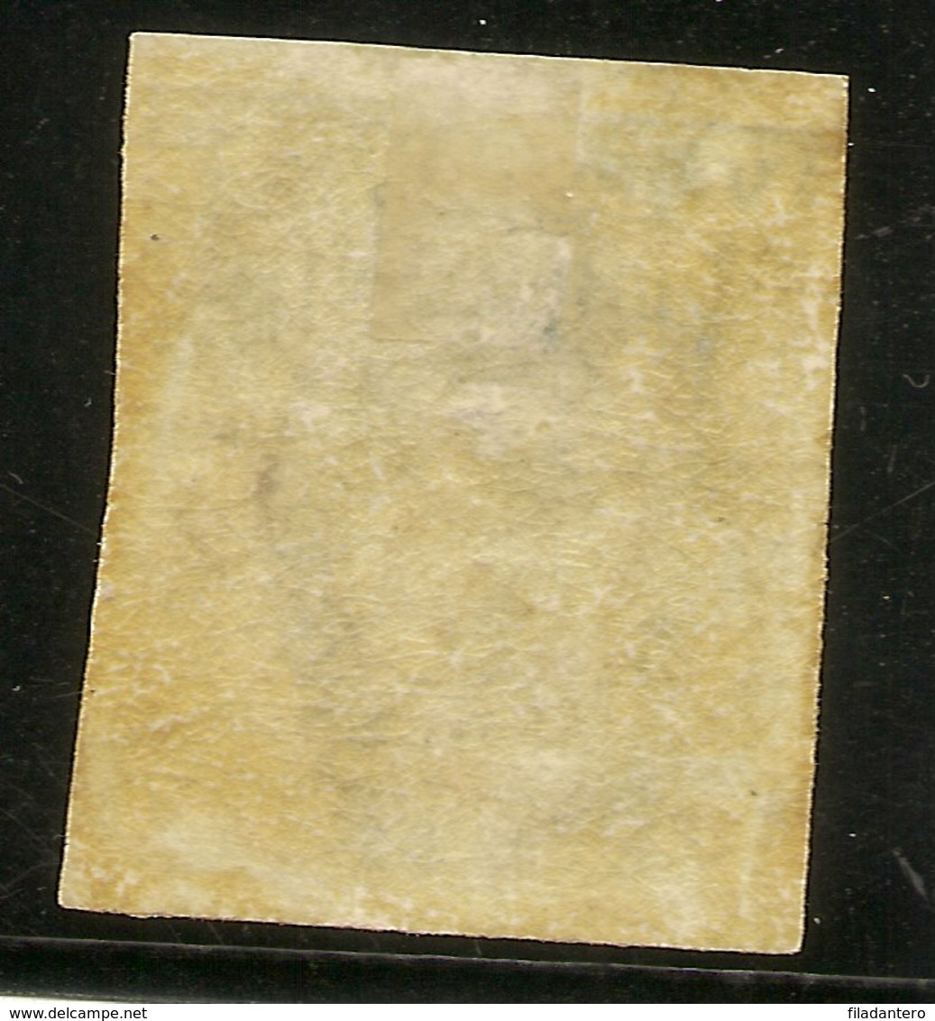 España Edifil 117* Mh  5 Céntimos Verde    Corona,cifras Y Amadeo I  1872  NL483 - Unused Stamps