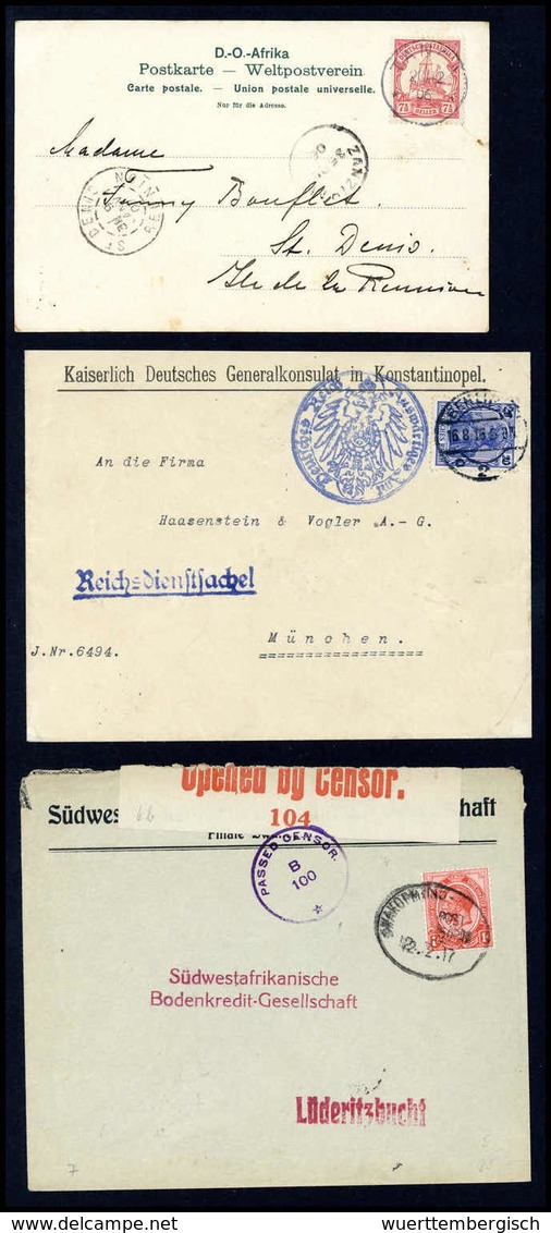 Beleg Sammlungen Und Posten Dt. Kolonien - Other & Unclassified