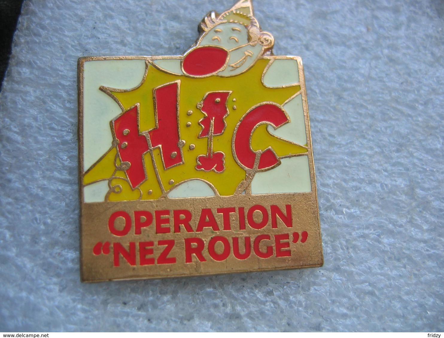 Pin's De L'Opération "Nez Rouge" HIC - Boissons