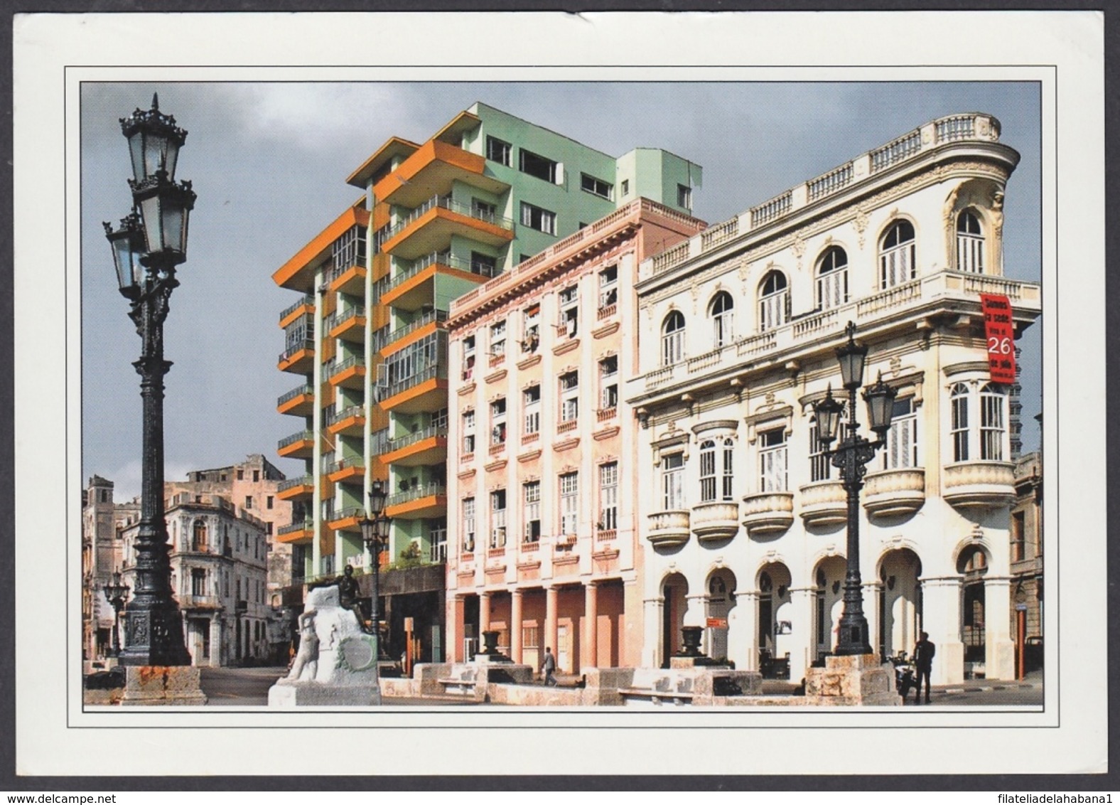 2011-EP-34 CUBA 2011 POSTAL STATIONERY FORWARDED. HABANA 34/40, PRADO STREET. - Unused Stamps