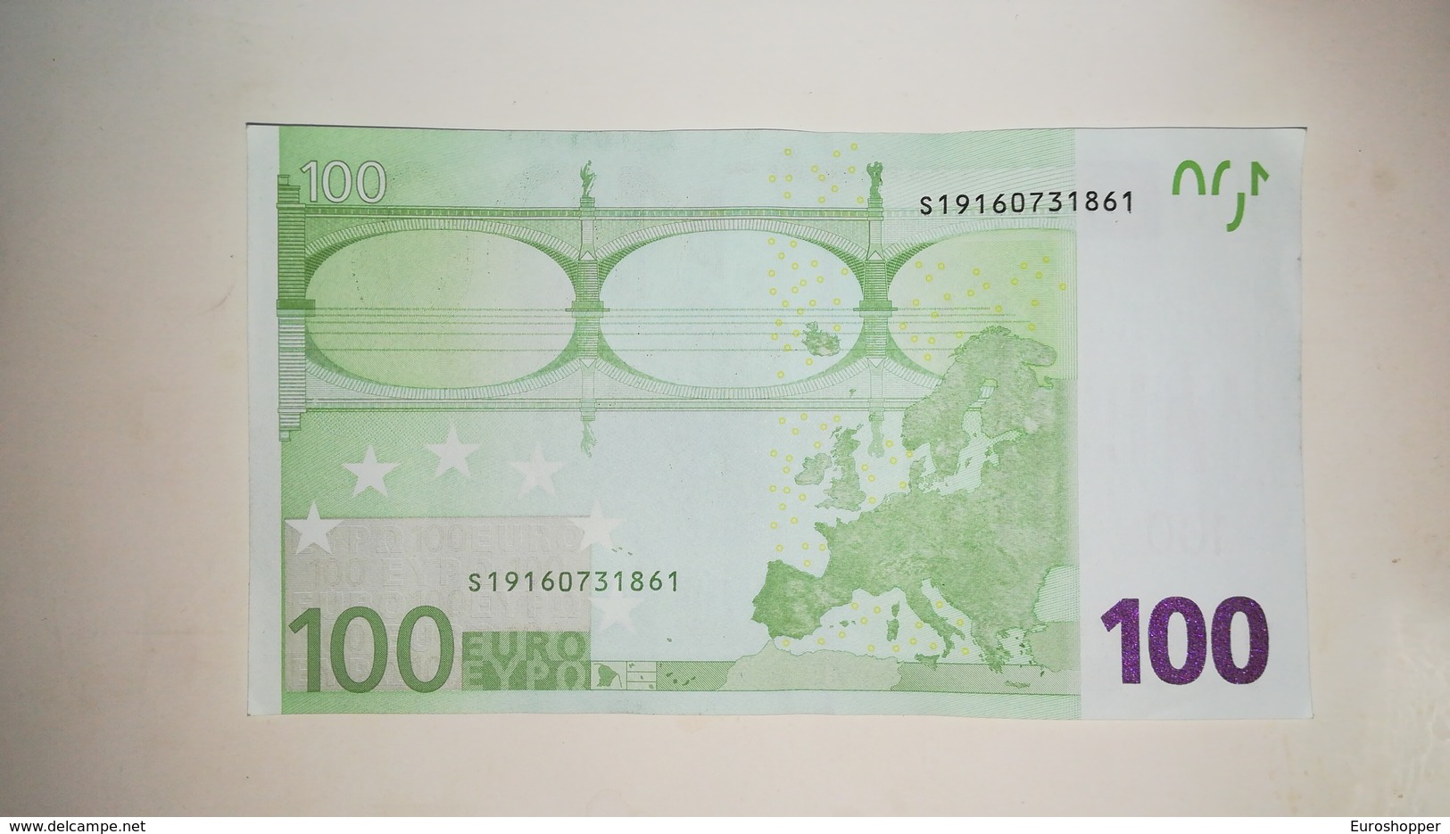 EURO-ITALY 100 EURO (S) J023 Sign Trichet UNC - 100 Euro