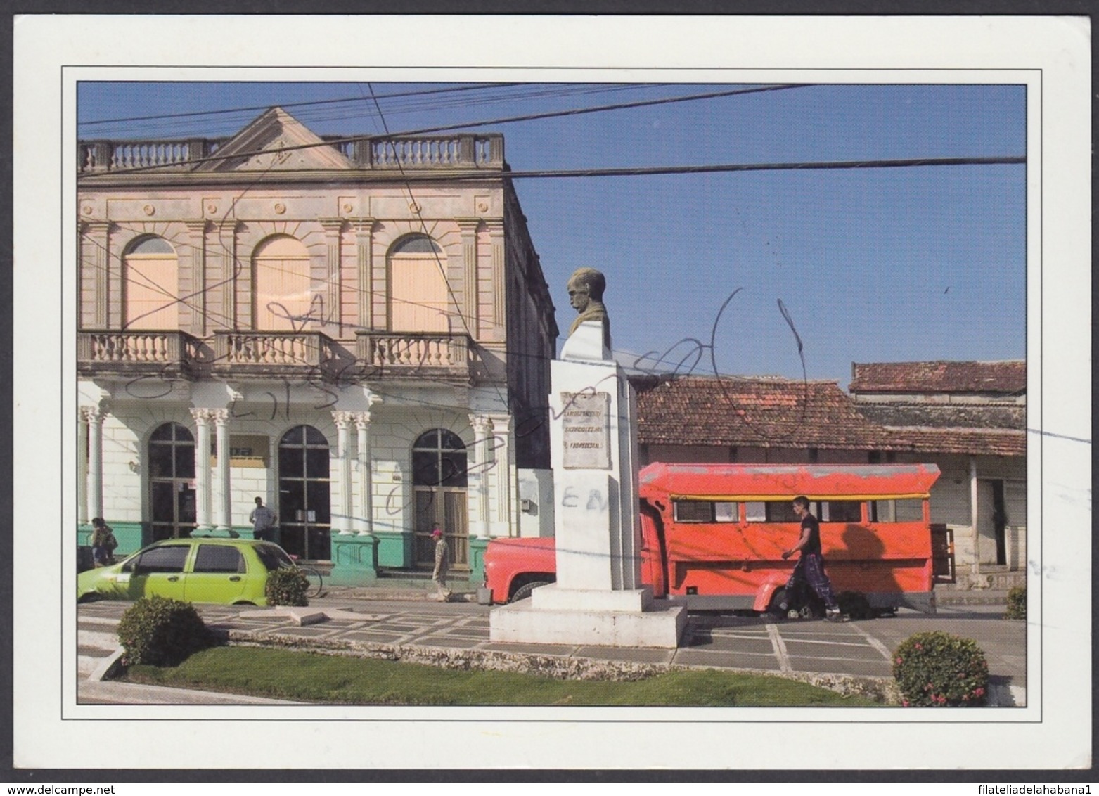 2011-EP-37 CUBA 2011 POSTAL STATIONERY FORWARDED. GUANTANAMO 9/16, MASONIC TEMPLE, TEMPO MASONICO, MASONERIA. - Unused Stamps