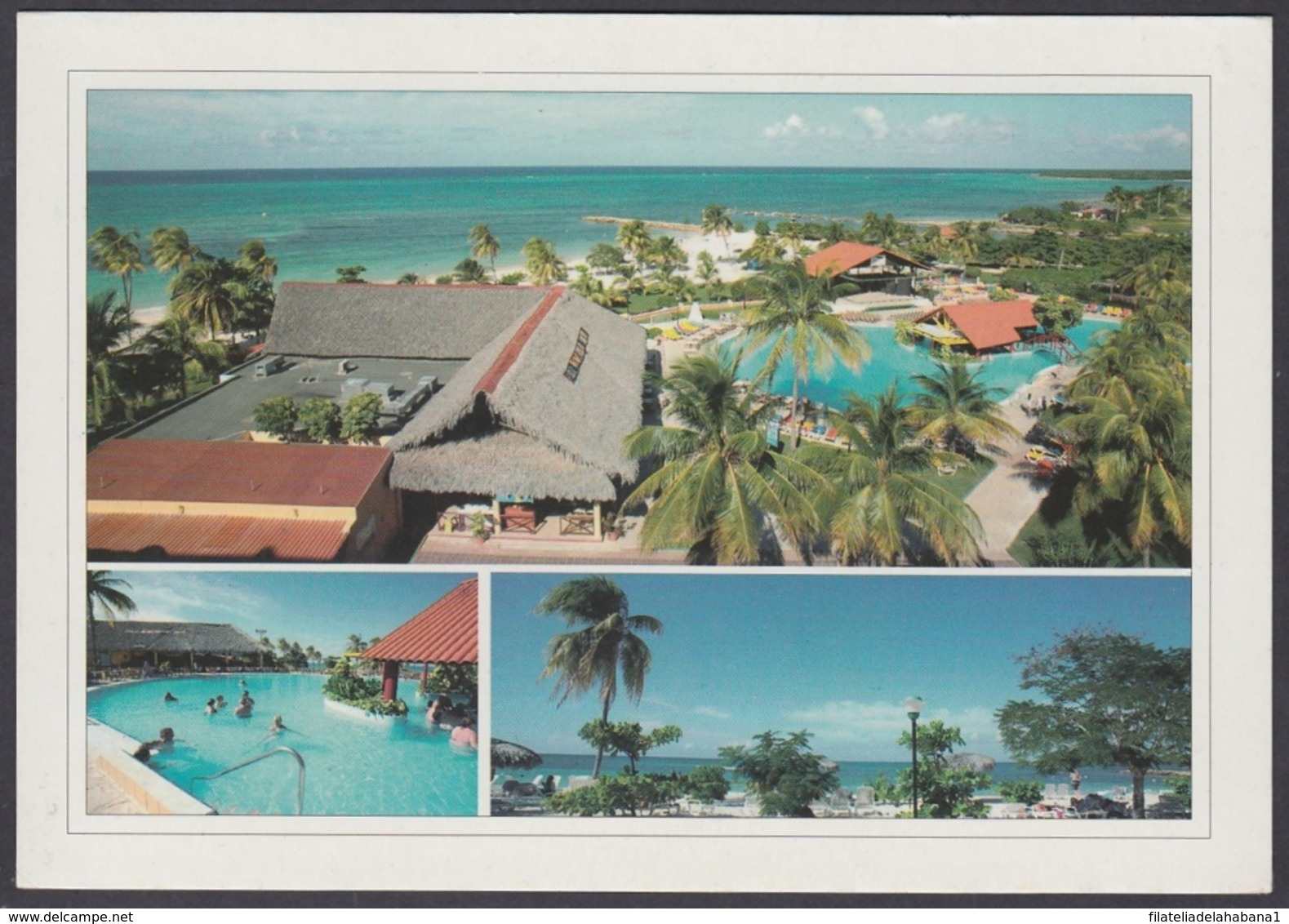 2012-EP-27 CUBA 2012 POSTAL STATIONERY FORWARDED. HOLGUIN 24/24, GUARDALAVACA BEACH. - Ongebruikt