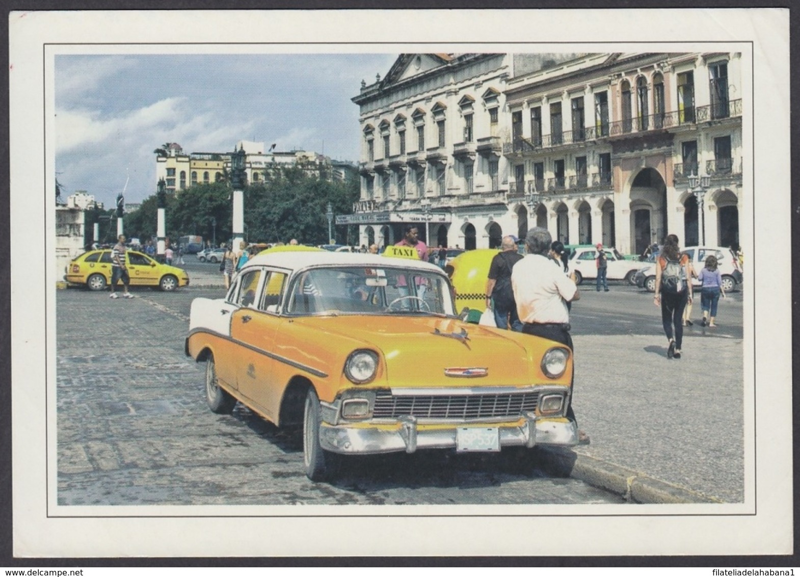 2013-EP-174 CUBA 2013 POSTAL STATIONERY FORWARDED. HABANA 26/32, BUICK OLD CAR, AUTOS ANTIGUOS - Other & Unclassified