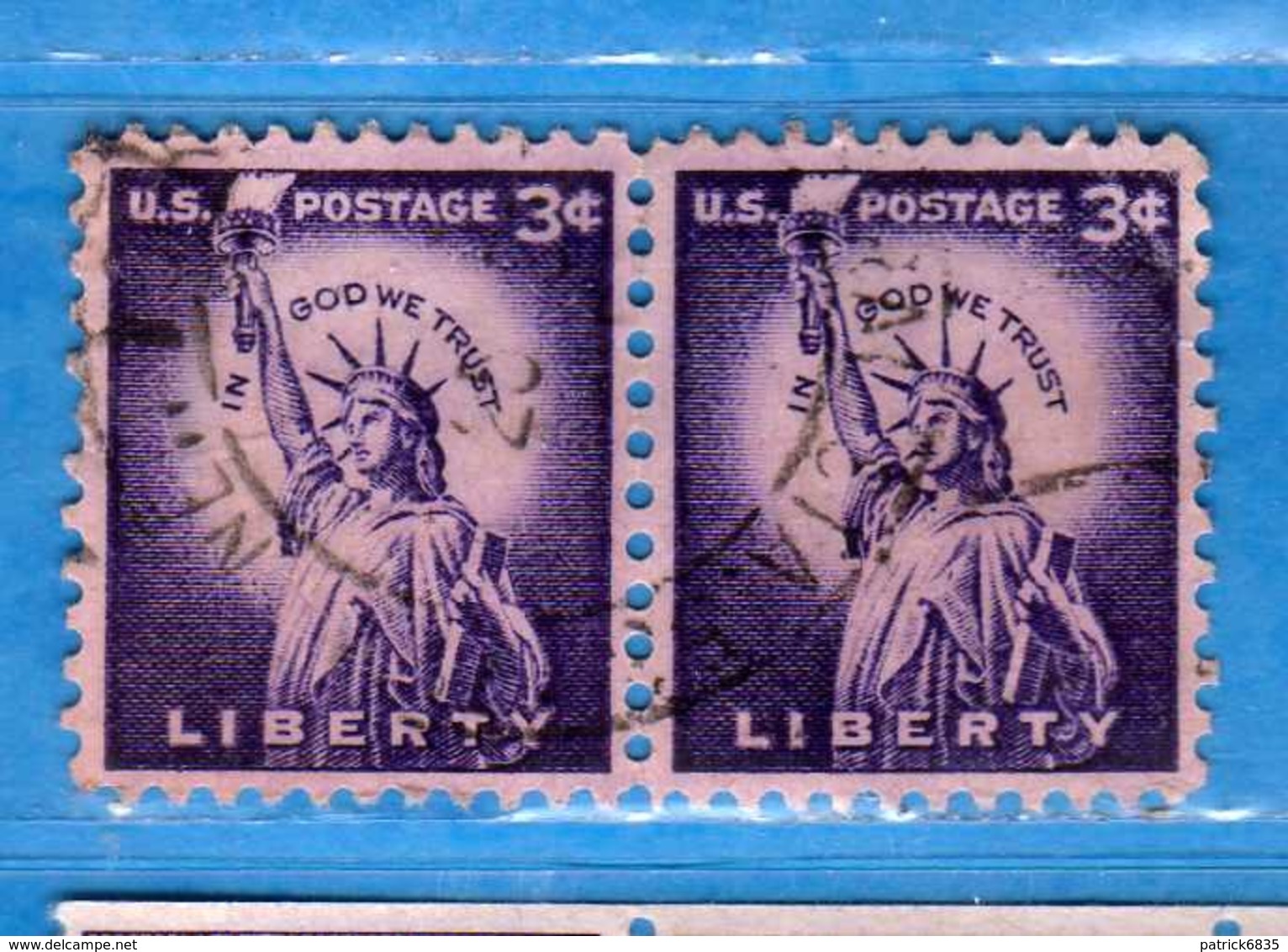 (Us2) USA °- 1954-1961 - Liberty.  Unif. 823.   USED.  Vedi Descrizione - Usati