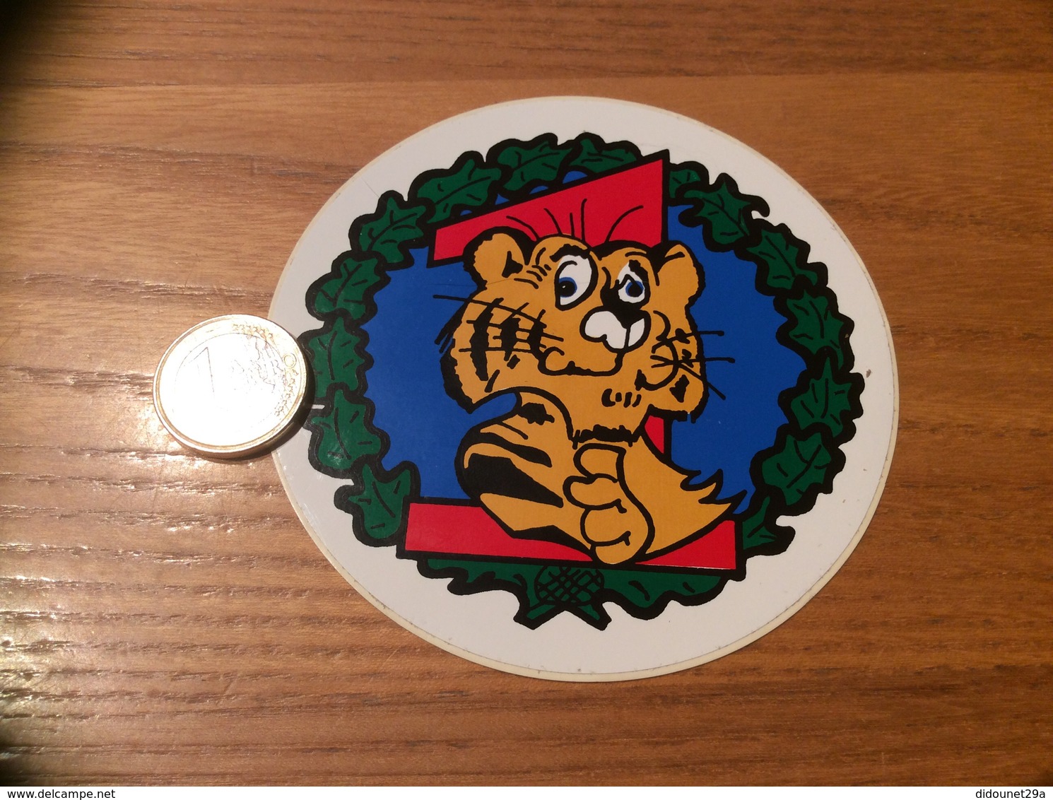 AUTOCOLLANT, Sticker «1 (tigre)» (militaire, Armée De L’air) - Autocollants