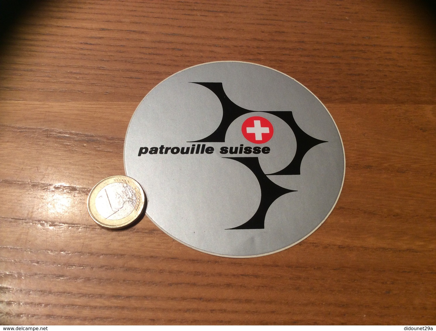 AUTOCOLLANT, Sticker «patrouille Suisse» (militaire, Avion) - Autocollants