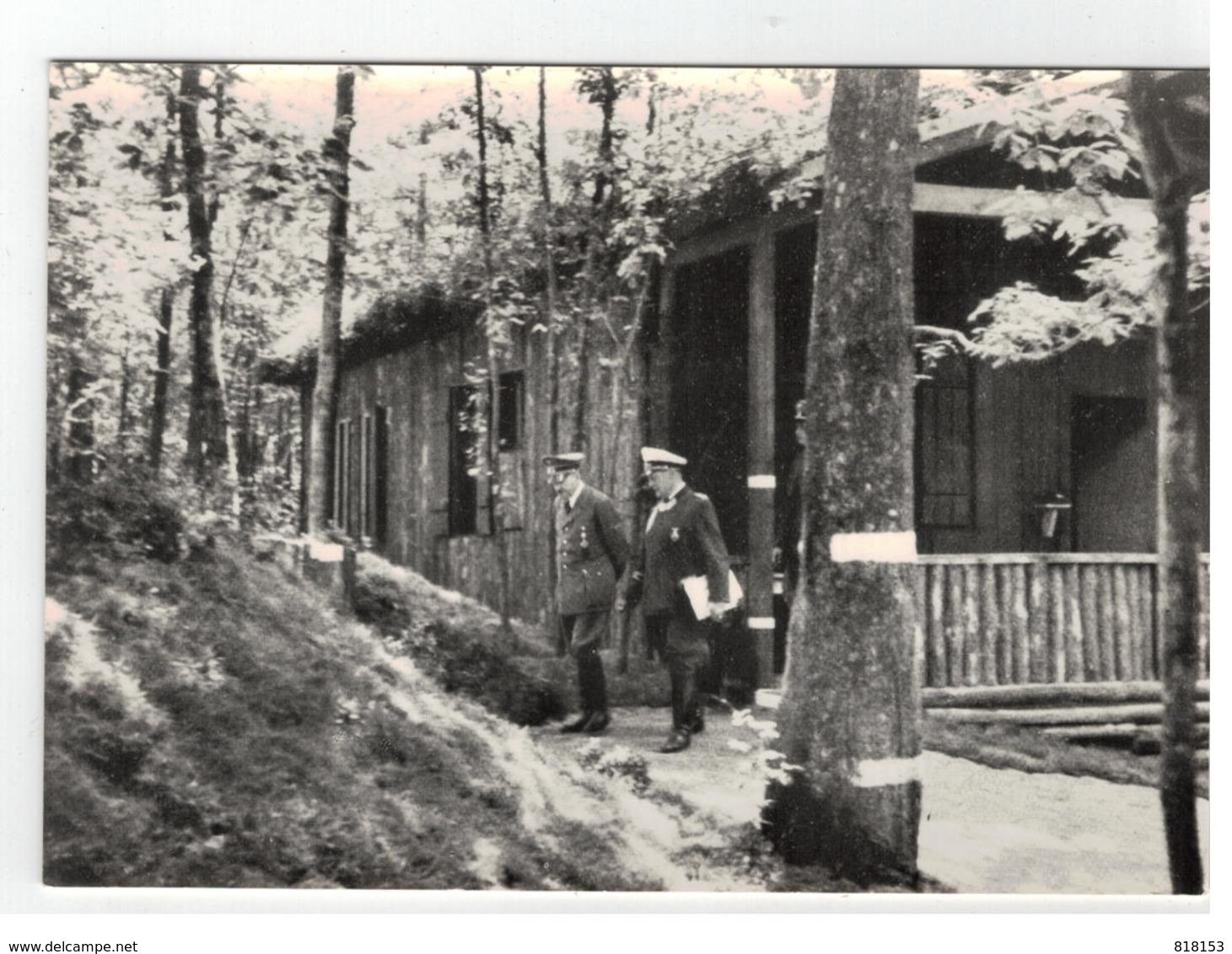 MAI 1940 - Hitler Et Goering Quittent Le Chalet Bavarois Construit à Bruly-de-Pesche - Guerre 1939-45