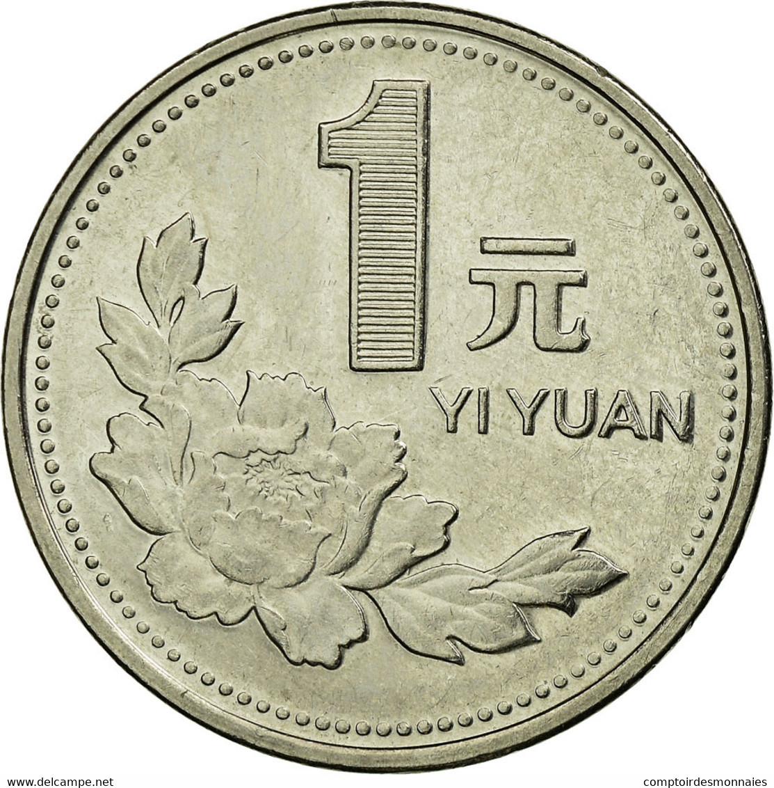 Monnaie, CHINA, PEOPLE'S REPUBLIC, Yuan, 1999, TTB, Nickel Plated Steel, KM:337 - Chine