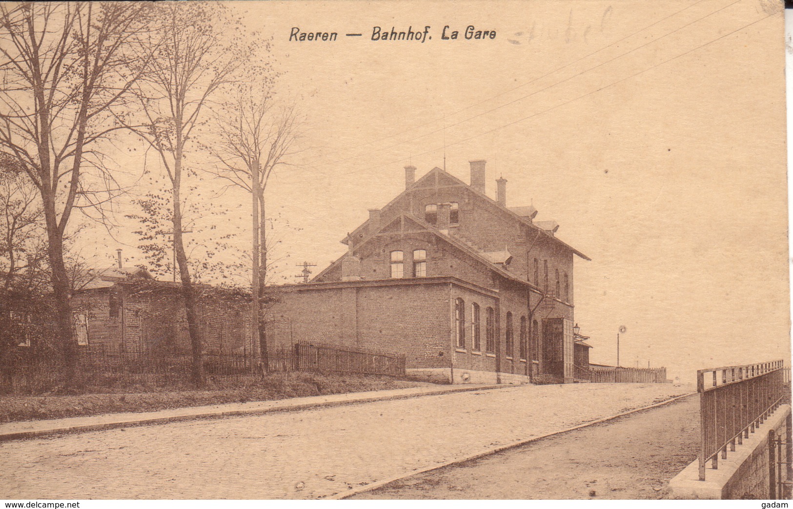 211-REAREN-Bahnhof .La Gare - Raeren