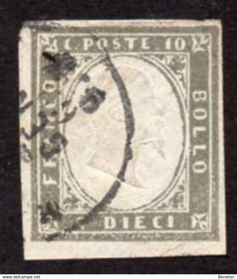 Italy Sardinia Sa# 14Bc Used + Sa# 14ci Used - Sardaigne