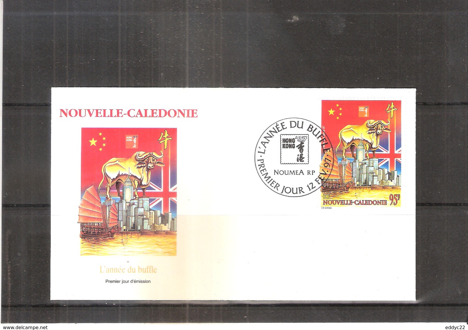 FDC Nouvelle Calédonie - L'année Du Buffle  (à Voir) - FDC