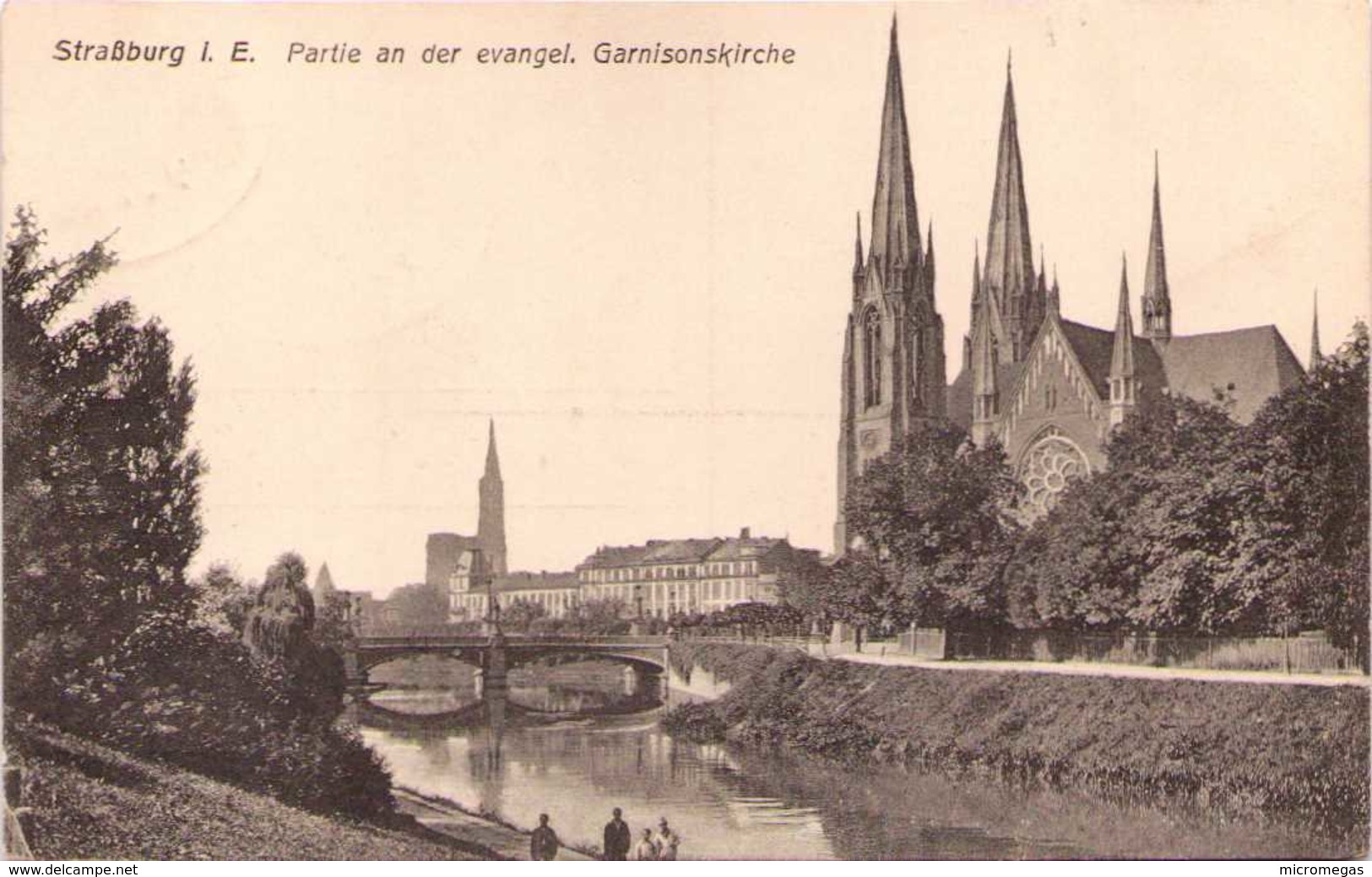 67 - STRASSBURG I. E. - Partie An Der Evangel. Garnisonskirche - Strasbourg