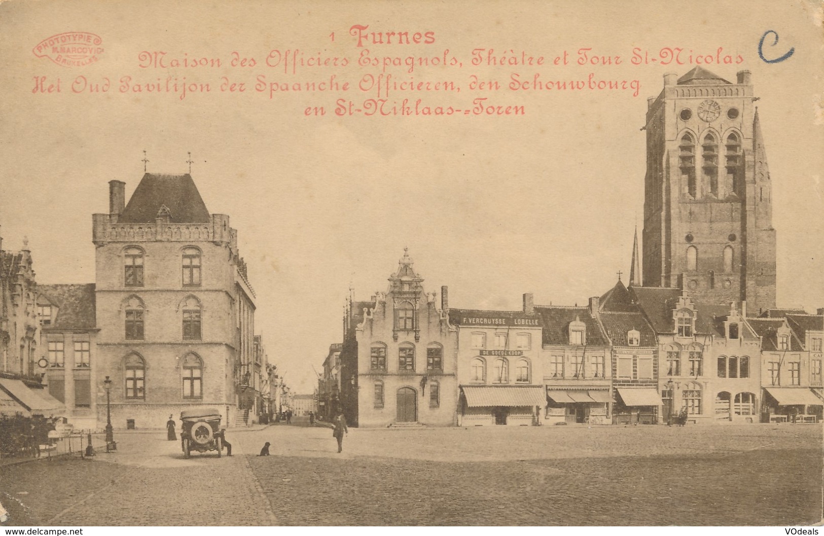 CPA - Belgique - Veurne - Furnes - Maison Des Officiers Espagnols - Veurne