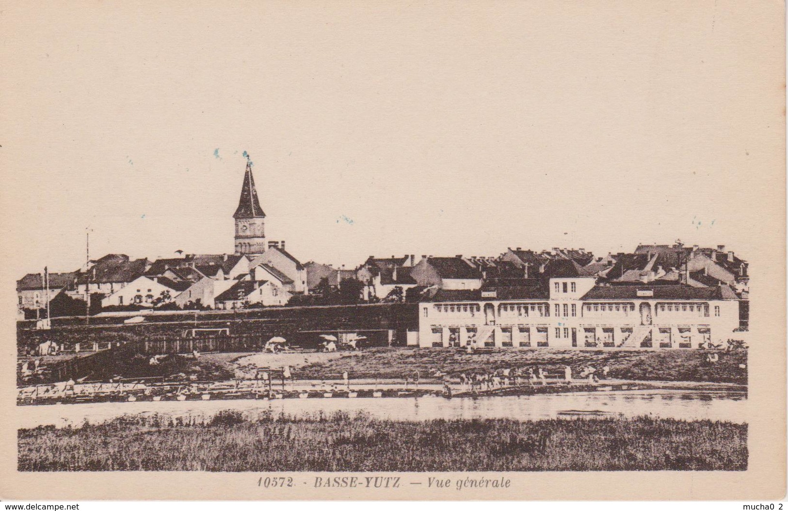 57 - YUTZ - VUE GENERALE - VUE SUR LA PISCINE - Autres & Non Classés