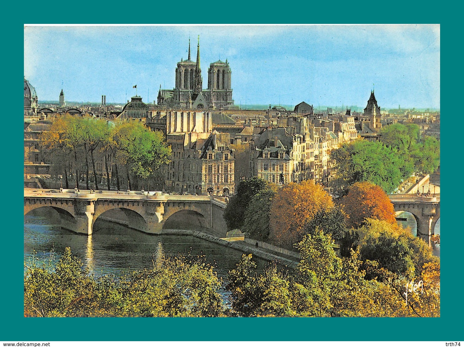 75 Paris Ile De La Cité Notre Dame Editions Yvon 0005 - Notre Dame De Paris